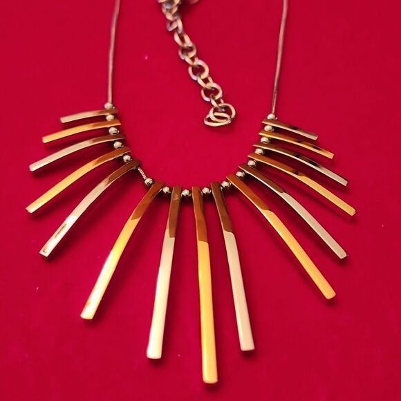 Stainless Steel Gold and Silver Necklace - Picture 2 of 2